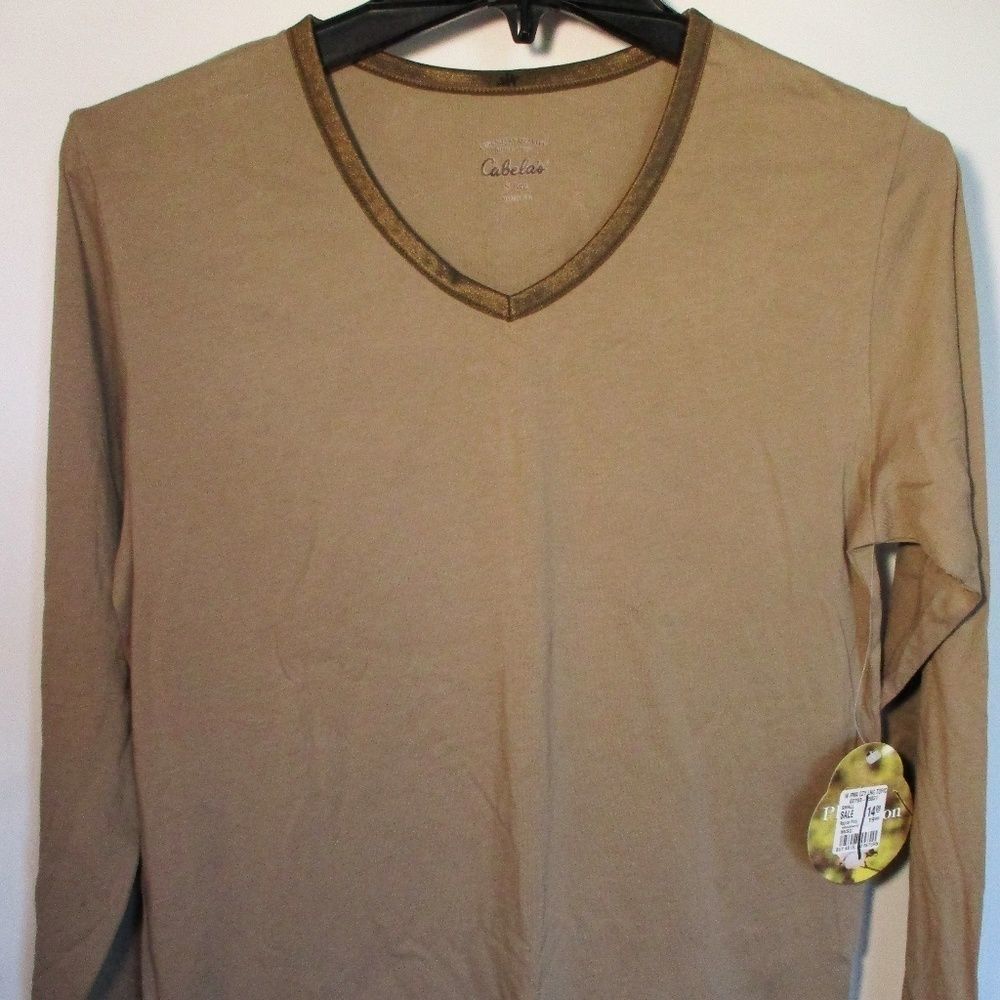 𝅺CABELA'S PIMA COTTON LONG SLEEVE TOP